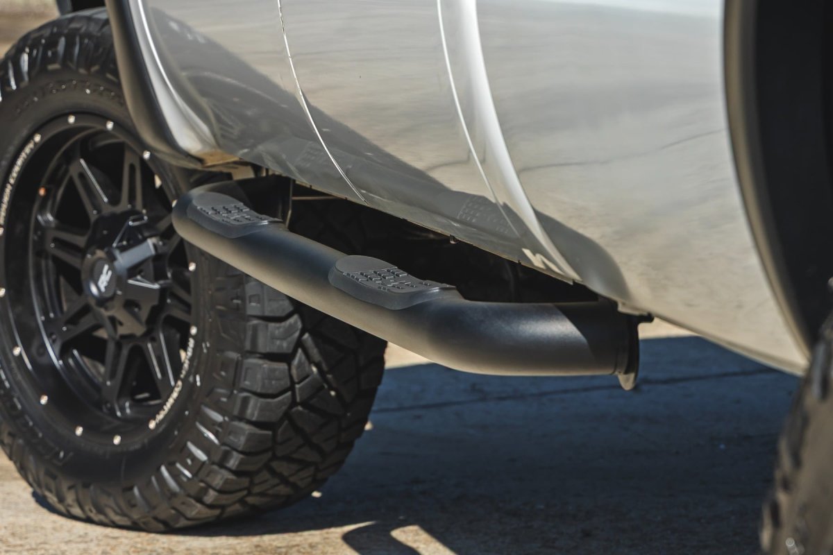 Ford F-250 Super Duty Nerf Steps - Rough Country - 3-Inch Tube, Crew Cab - '99-'16